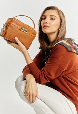 Dwukomorowa torebka damska