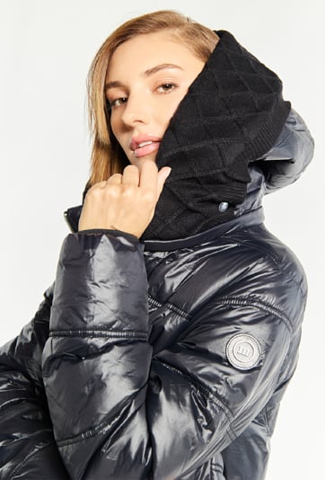 Dłuższy płaszcz damski