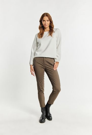 Bawełniane spodnie damskie