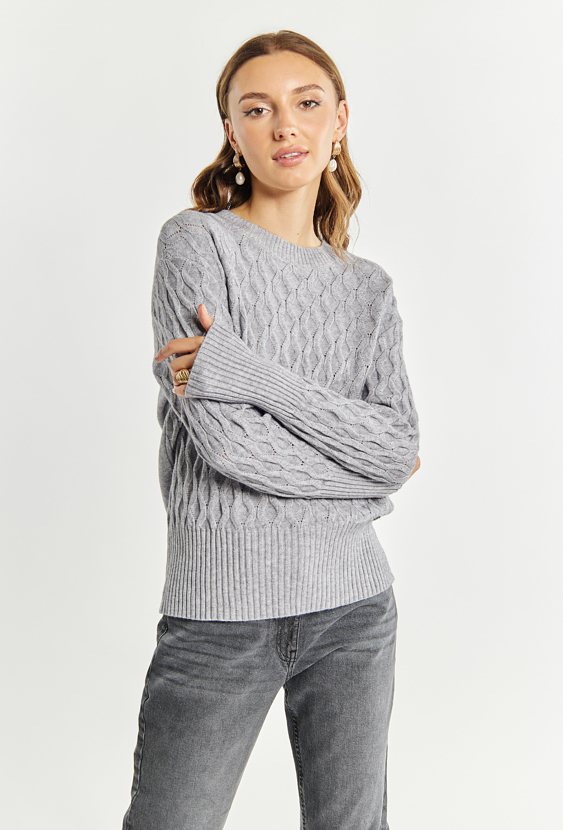 Wiskozowy sweter damski