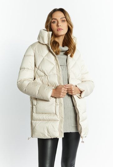 Kurtka damska z futerkiem