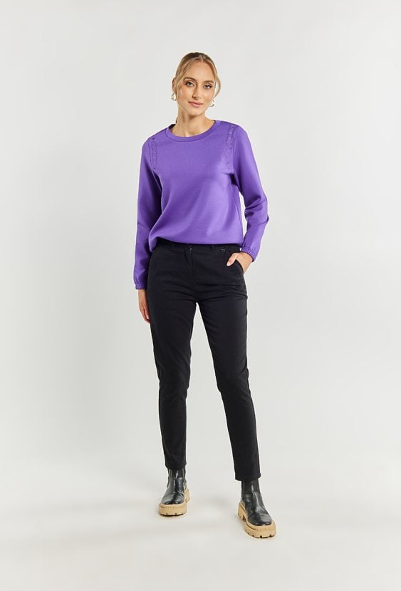 Bawełniane spodnie damskie