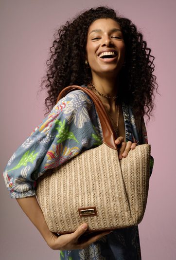 Torba damska z plecionką