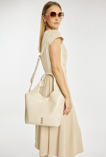 Pojemny shopper damski