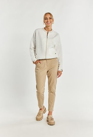 Spodnie damskie z elastyczną gumą