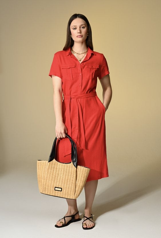 Torba damska z plecionką