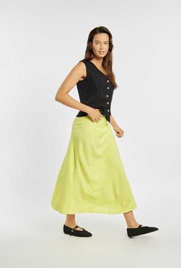 Spódnica w energetycznym kolorze