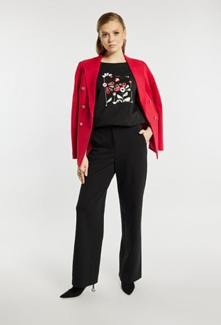 Bluzka damska z wzorem