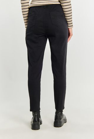 Spodnie damskie z elastyczną gumą