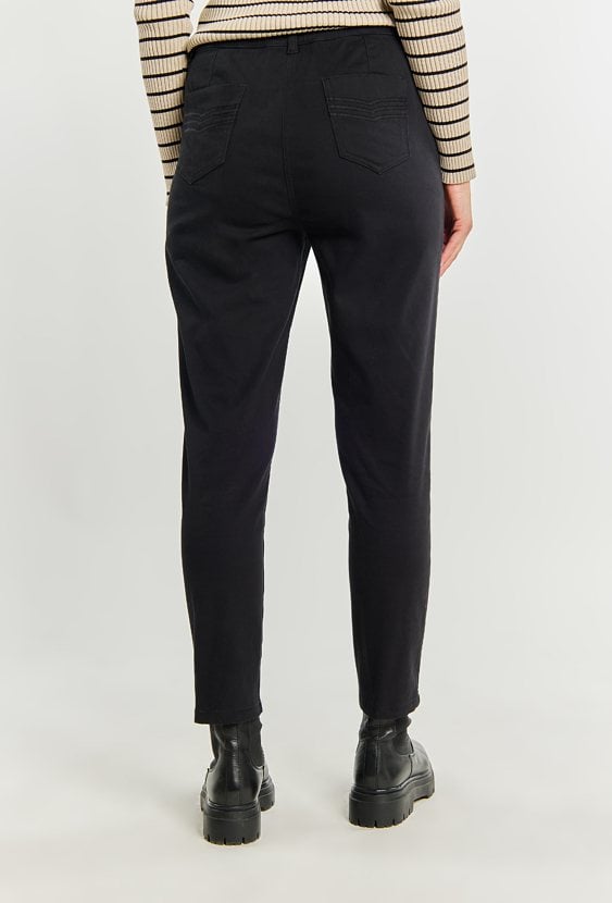 Spodnie damskie z elastyczną gumą