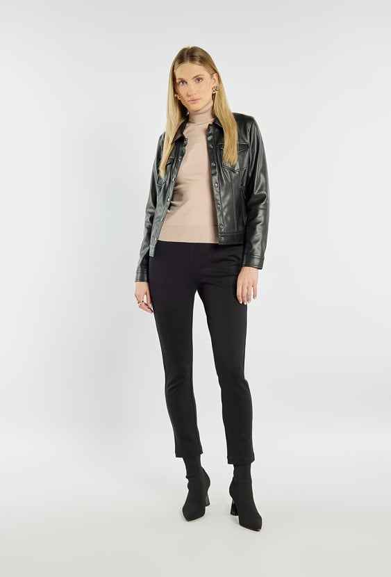 Eleganckie, dopasowane spodnie