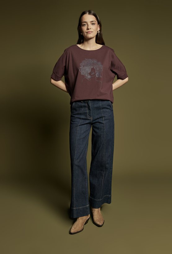 T-shirt z bawełną