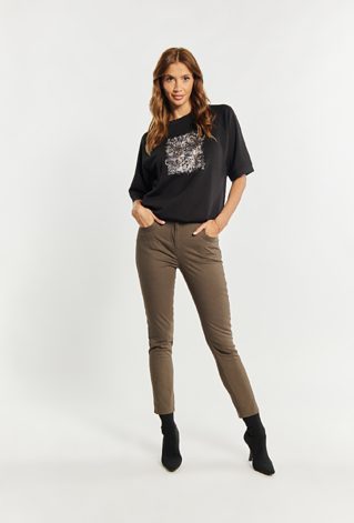 Bawełniane spodnie damskie