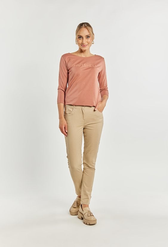 Bawełniane spodnie damskie