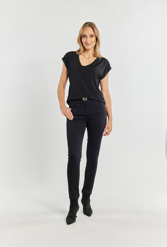 Bawełniane spodnie damskie