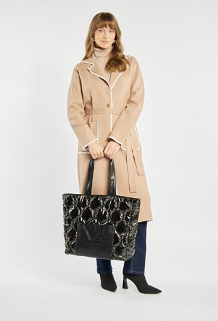 Pojemna torba z pikowaniem