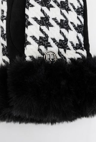 Rękawiczki z połyskującą nicią