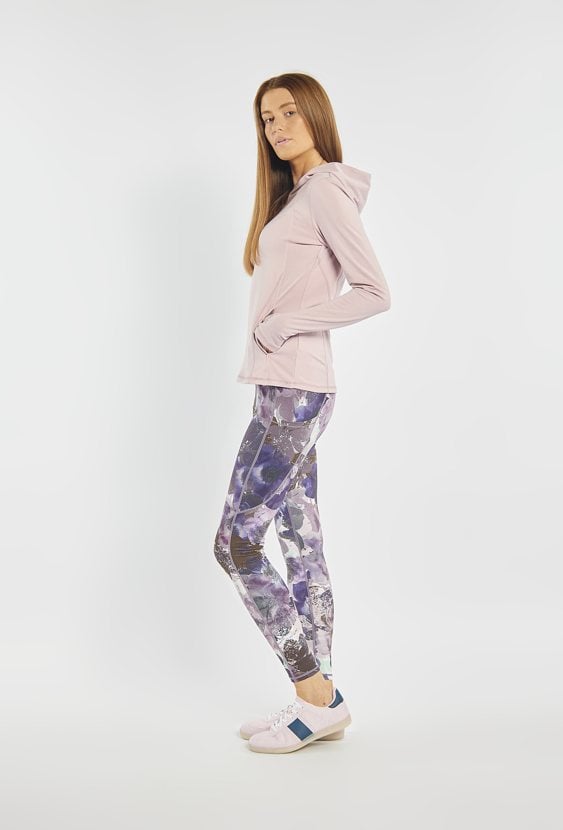 Legginsy z kwiatowym printem