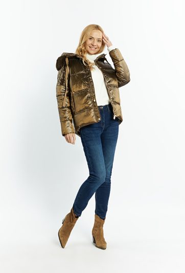 Kurtka damska z kapturem