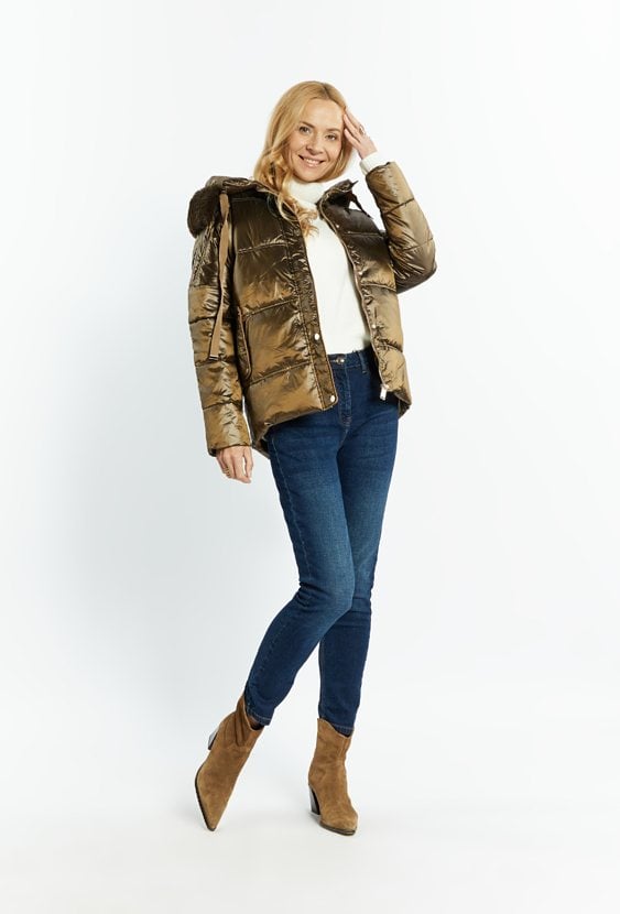 Kurtka damska z kapturem