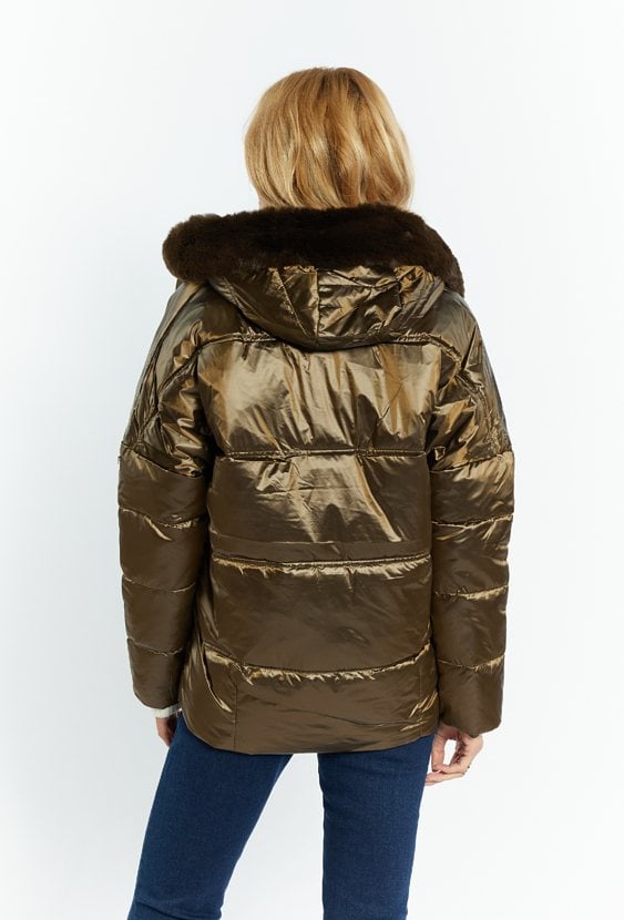 Kurtka damska z kapturem