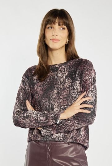 Bluza ze zwierzęcym wzorem