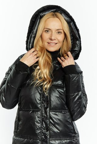 Kurtka damska z kapturem