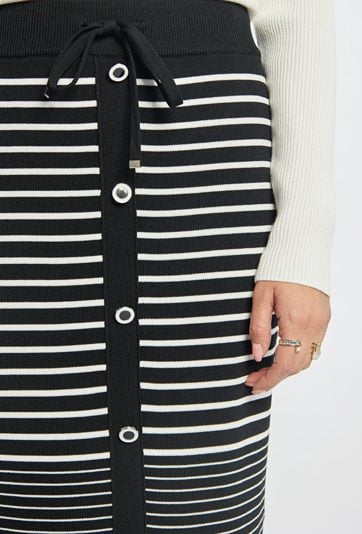 Spódnica damska w paski