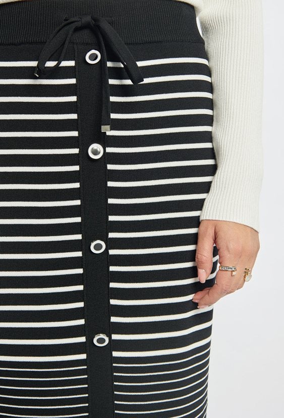 Spódnica damska w paski