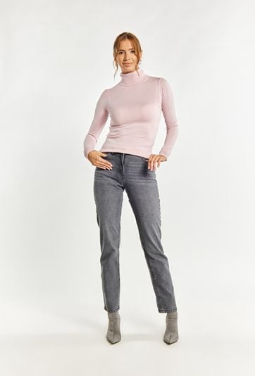 Dopasowany sweter damski