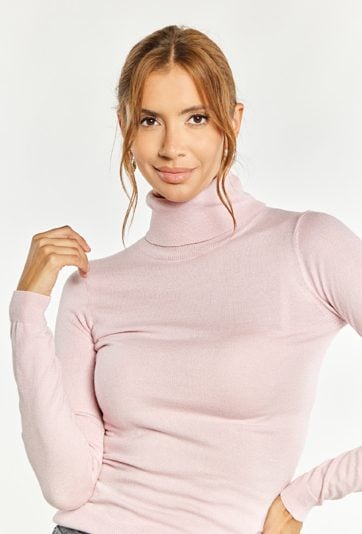 Dopasowany sweter damski