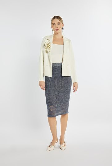 Spódnica z siateczkowego materiału