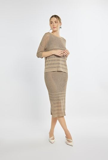 Spódnica z siateczkowego materiału