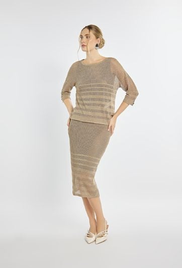 Spódnica z siateczkowego materiału