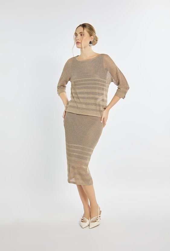 Spódnica z siateczkowego materiału