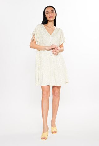 Sukienka damska z delikatnym wzorem