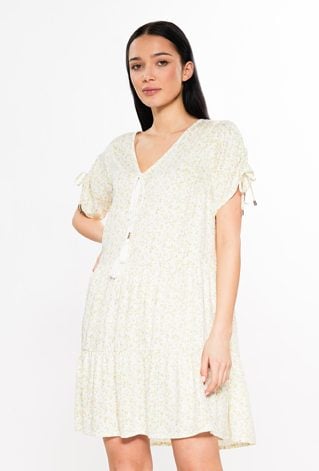 Sukienka damska z delikatnym wzorem