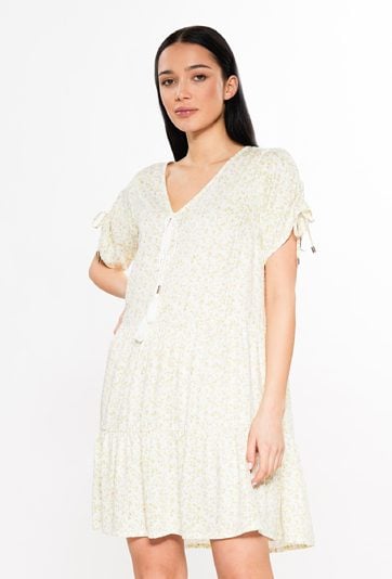 Sukienka damska z delikatnym wzorem