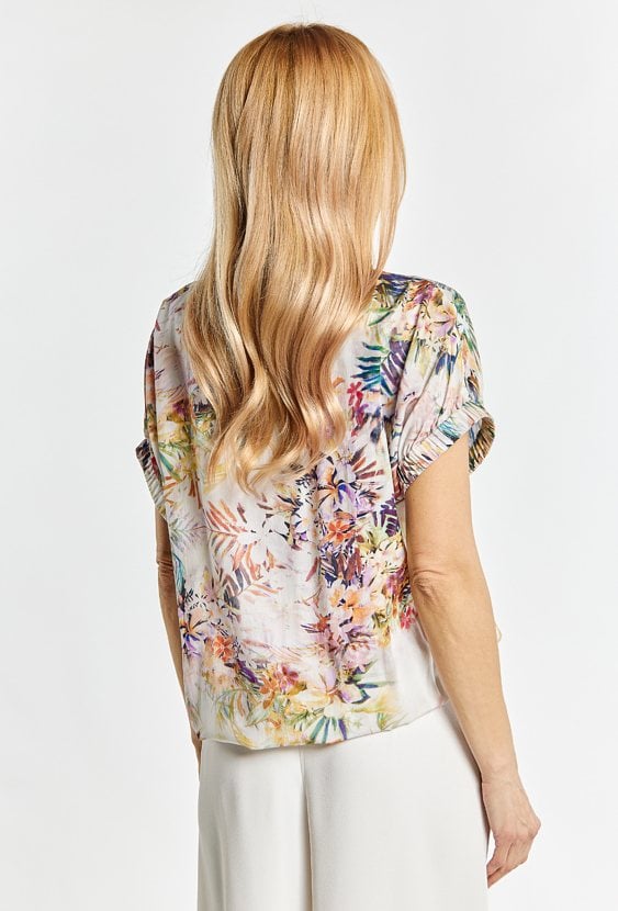 Wiskozowa bluzka damska