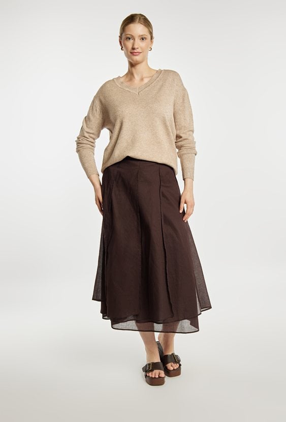 Sweter z wiskozą