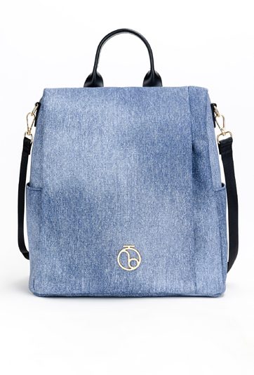 Plecak Nobo 2w1 z otwarciem na tyle denim