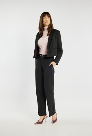 Eleganckie czarne spodnie