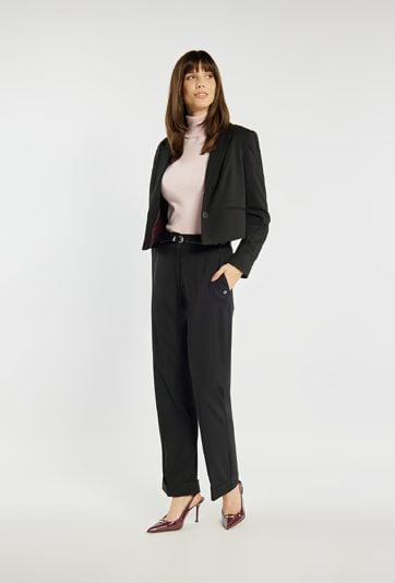 Eleganckie czarne spodnie