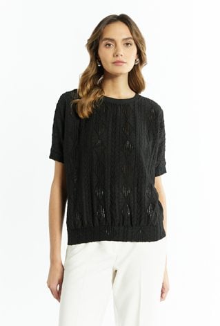 Bluzka damska o ciekawej fakturze