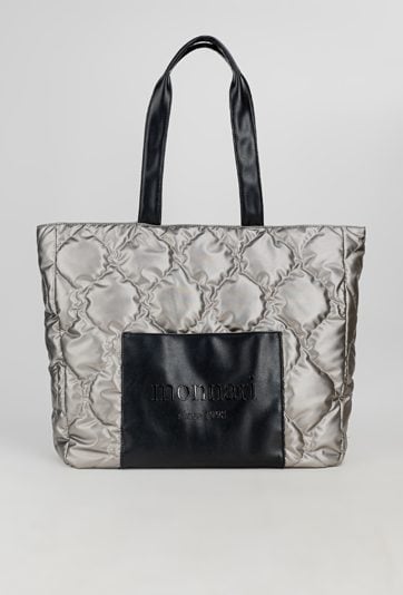 Pojemna torba z pikowaniem