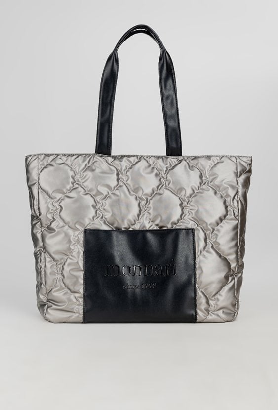 Pojemna torba z pikowaniem