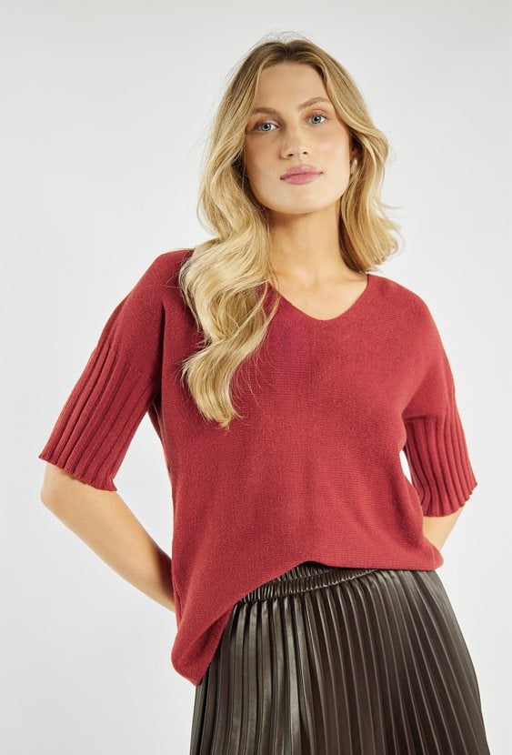 Damski sweter z wiskozą