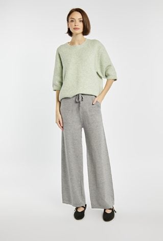 Spodnie z szeroką nogawką