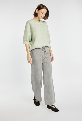 Spodnie z szeroką nogawką