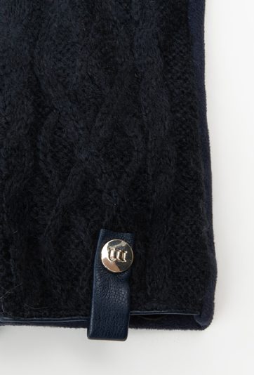 Rękawiczki ze splotem